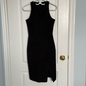 Banana Republic Slit Dress - Black - 2